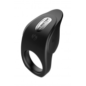 Черное эрекционное виброкольцо Vibro Lust Ring - MALESATION - в Махачкале купить с доставкой