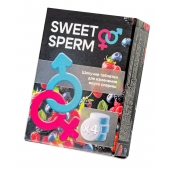 Шипучие таблетки для мужчин Sweet Sperm для изменения вкуса спермы (4 шт. по 0,5 гр.) - Капиталпродукт - купить с доставкой в Махачкале