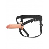 Полый страпон на ремнях 6’’ Hollow Silicone Strap-on - Pipedream - купить с доставкой в Махачкале