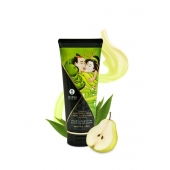 Массажный крем для тела с ароматом груши и зелёного чая Pear   Exotic Green Tea - 200 мл. - Shunga - купить с доставкой в Махачкале