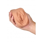 Маструбатор-вагина с вибрацией Soft   Wet Renata Realistic Tan Masturbator - Blush Novelties - в Махачкале купить с доставкой