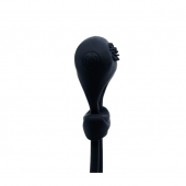 Чёрное лассо на пенис с вибрацией - Baile - в Махачкале купить с доставкой