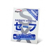 Презерватив Sagami Xtreme Ultrasafe с двойным количеством смазки - 1 шт. - Sagami - купить с доставкой в Махачкале