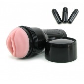Мастурбатор-вагина Fleshlight - Vibro Pink Lady Touch с вибрацией - Fleshlight - в Махачкале купить с доставкой