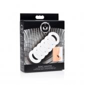 Комплект из 6 прозрачных эрекционных колец Ring Master Custom Ball Stretcher Kit - XR Brands - в Махачкале купить с доставкой