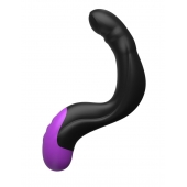 Черно-фиолетовый вибромассажёр простаты Hyper-Pulse P-Spot Massager - Pipedream - в Махачкале купить с доставкой
