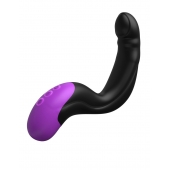 Черно-фиолетовый вибромассажёр простаты Hyper-Pulse P-Spot Massager - Pipedream - в Махачкале купить с доставкой