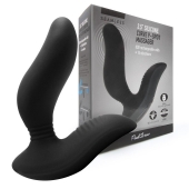 Черный вибромассажер простаты 3,5’’ Curve P-spot Massager - 12 см. - Erokay - в Махачкале купить с доставкой