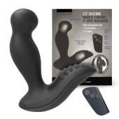 Черный вибромассажер простаты 3,5’’ Remote Control P-spot Massager - 12,5 см. - Erokay - в Махачкале купить с доставкой