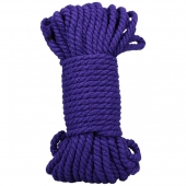 Фиолетовая верёвка для связывания и фиксации Bind Tie - 15,24 м. - Doc Johnson - купить с доставкой в Махачкале