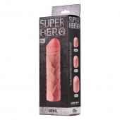 Фаллоудлинитель SUPER HERO Dewil - 17,5 см. - Lola Games - в Махачкале купить с доставкой