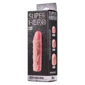 Фаллоудлинитель SUPER HERO Sex Machine - 15,5 см. - Lola Games - в Махачкале купить с доставкой