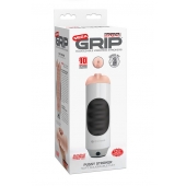 Мастурбатор-вагина Extreme Toyz Mega Grip Vibrating Stroker Mouth - Pipedream - в Махачкале купить с доставкой