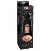 Мастурбатор-вагина с вибрацией Vibrating Mega Milker - Pipedream - в Махачкале купить с доставкой