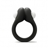 Черное эрекционное кольцо Zippy Vibrating Ring With Bullet - Adrien Lastic - в Махачкале купить с доставкой