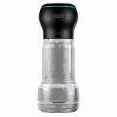 Набор PowerBlow   Feel Pocket Stroker Crystal: мастурбатор и интерактивная насадка - Kiiroo - в Махачкале купить с доставкой