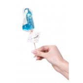 Голубой леденец в форме члена со вкусом блю кюрасао - 80 гр. - Sosuчki - купить с доставкой в Махачкале