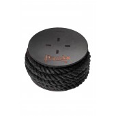 Черная веревка для шибари на катушке - 5 м. - Pecado - купить с доставкой в Махачкале