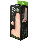 Телесный фаллоудлинитель с мошонкой Cock Next - 19 см. - LOVETOY (А-Полимер) - в Махачкале купить с доставкой