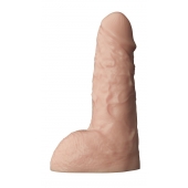 Телесный фаллоудлинитель с мошонкой Cock Next - 19 см. - LOVETOY (А-Полимер) - в Махачкале купить с доставкой