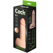 Телесный фаллоудлинитель с мошонкой Cock Next - 17 см. - LOVETOY (А-Полимер) - в Махачкале купить с доставкой