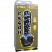 Черно-синяя мини-машина на присоске Tendril Thruster - 21,6 см. - Doc Johnson - купить с доставкой в Махачкале