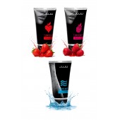 Набор из 3 лубрикантов JUJU (увлажняющий, клубника, малина) - JuJu - купить с доставкой в Махачкале