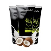 Набор из 3 съедобных лубрикантов JUJU со вкусом кокоса - JuJu - купить с доставкой в Махачкале