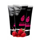 Набор из 3 съедобных лубрикантов JUJU со вкусом малины - JuJu - купить с доставкой в Махачкале