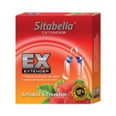 Стимулирующая насадка Sitabella Extender  Клубника - Sitabella - купить с доставкой в Махачкале