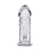 Прозрачная насадка на пенис Uco - 13 см. - A-toys - в Махачкале купить с доставкой