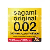 Презерватив увеличенного размера Sagami Original 0.02 XL-size - 1 шт. - Sagami - купить с доставкой в Махачкале