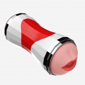 Двусторонний мастурбатор в колбе Power Grip Cup - вагина и ротик - Boys of Toys - в Махачкале купить с доставкой