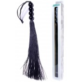 Черная силиконовая плеть - 37 см. - Boys of Toys - купить с доставкой в Махачкале