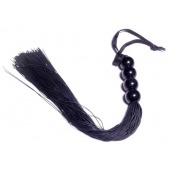 Черная силиконовая плеть - 37 см. - Boys of Toys - купить с доставкой в Махачкале