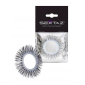 Круглое эрекционное кольцо с длинными «ресничками» - Sextaz - в Махачкале купить с доставкой