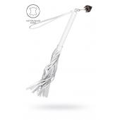 Белая кожаная плеть - 50 см. - Pecado - купить с доставкой в Махачкале