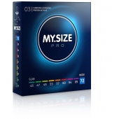 Презервативы MY.SIZE размер 72 - 3 шт. - My.Size - купить с доставкой в Махачкале