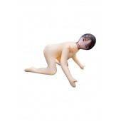 Телесная надувная секс-кукла в позиции догги-стайл - NMC - в Махачкале купить с доставкой