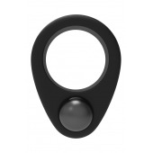 Черное эрекционное кольцо Cockring Single Weight - Dream Toys - в Махачкале купить с доставкой