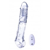 Прозрачная насадка-удлинитель Length Enhancer With Bullet с подхватом - 22,3 см. - NMC - в Махачкале купить с доставкой