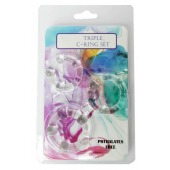 Набор из 3 эрекционных прозрачных колец - Boys of Toys - в Махачкале купить с доставкой