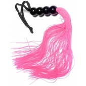 Розовая силиконовая плеть - 35,5 см. - Boys of Toys - купить с доставкой в Махачкале