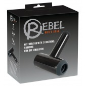 Черный мастурбатор с удобной ручкой Masturbator with 2 Functions - Orion - в Махачкале купить с доставкой