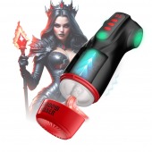 Интерактивный мастурбатор Raven с вакуумом, вибрацией и подсветкой - Shots Media BV - в Махачкале купить с доставкой