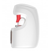 Белый мастурбатор с язычком и возвратно-поступательными движениями - Secwell - в Махачкале купить с доставкой