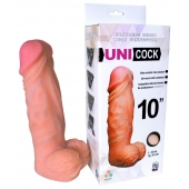Фаллическая насадка Харнесс UNICOCK 10  - 25 см. - LOVETOY (А-Полимер) - купить с доставкой в Махачкале