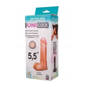 Фаллическая насадка Харнесс UNICOCK 5,5  - 17 см. - LOVETOY (А-Полимер) - купить с доставкой в Махачкале