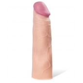 Реалистичная насадка с ярко выраженной головкой - 16,5 см. - A-toys - в Махачкале купить с доставкой