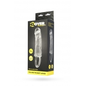 Прозрачная насадка с петлёй для фиксации - 14 см. - ToyFa - в Махачкале купить с доставкой